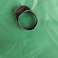 Стар сребърен пръстен , снимка 4 - Нумизматика и бонистика - 44735275