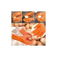 1405 Релефни ръкавици за белене на пресни картофи, снимка 6 - Други стоки за дома - 35736975