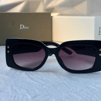Dior 2023 дамски слънчеви очила правоъгълни 2 цвята, снимка 4 - Слънчеви и диоптрични очила - 41957333