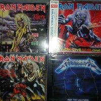 Iron Maiden,Metallica,Death,Helloween, снимка 1 - CD дискове - 44216200