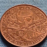 Сувенирна монета 10 пиратски паунда за КОЛЕКЦИЯ ДЕКОРАЦИЯ 30186, снимка 4 - Нумизматика и бонистика - 42712452