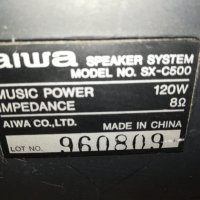 aiwa sx-c500 center speaker-внос swiss 0702221803, снимка 15 - Тонколони - 35706519