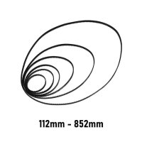 Затворен - непрекъснат ремък GT2 6mm от гума за 3D принтери, cnc, лазери и други, снимка 1 - Консумативи за принтери - 41745457