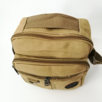 Мъжка чанта от брезентов плат с две дръжки, различни цветове / 5084, снимка 3 - Чанти - 36295407
