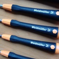 Weidmüller/Wiha - Made in Germany - PROFI Висококачественни Отверки PH1 + плоски!ЧИСТО НОВИ!GERMANY!, снимка 8 - Клещи - 35880316