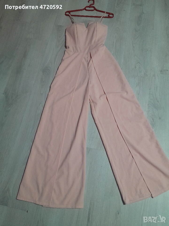 Розов дамски гащеризон размер M, снимка 1