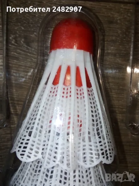 Комплект перца за федербал - 3 бр. , снимка 1