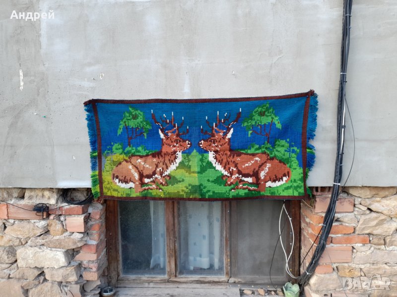 Старинен ковьор,покривка за стена #214, снимка 1
