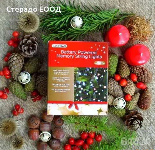 ЦВЕТНА СВЕТЕЩА ВЕРИГА, снимка 1