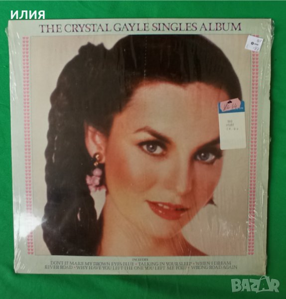 Crystal Gayle – 1980 - The Crystal Gayle Singles Album(United Artists Records – UAG 30287)(Country), снимка 1