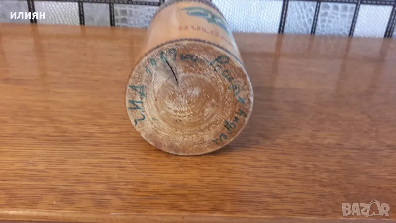 Дървена поставка за шише , снимка 1