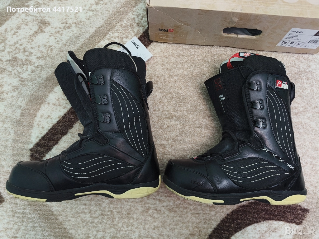 Обувки за сноуборд Head - Zora Black, снимка 1