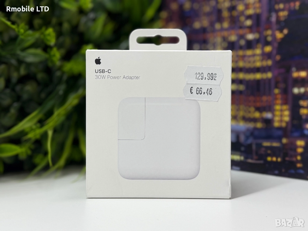 Адаптер Apple USB-C Power Adapter Yettel 100% original , снимка 1