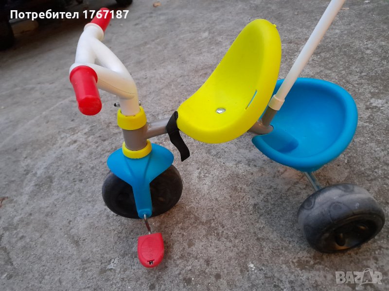 Детско колело с баланс, триколка с родителски контрол, снимка 1