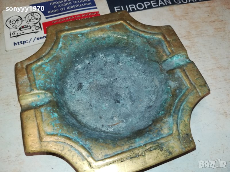 ПЕПЕЛНИК МЕД МЕСИНГ ОТ ГЕРМАНИЯ 2407231547, снимка 1