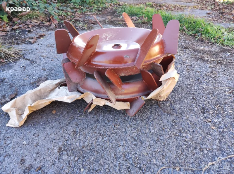 Метални колела за мотофреза - Руски Комплект 2 броя, снимка 1