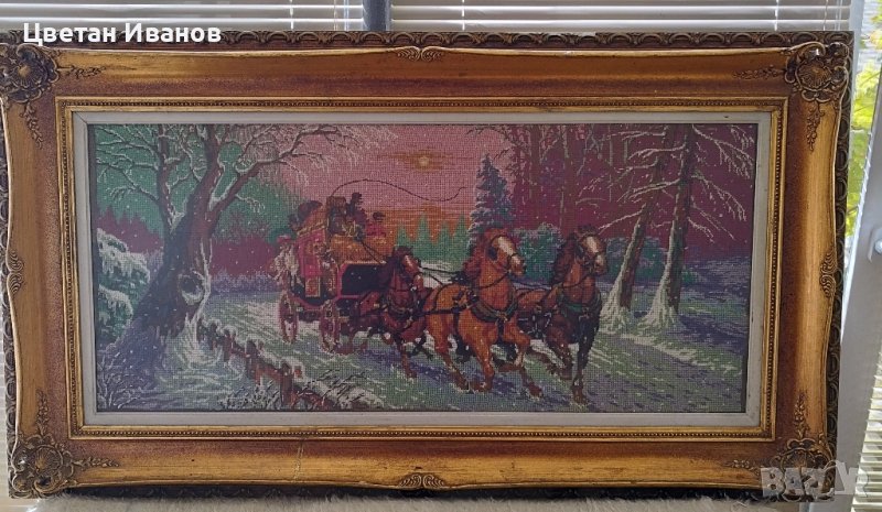 Голям гоблен с размери 138/77, снимка 1