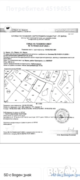 Продавам парцел в гр Варна м-т Траката , снимка 1