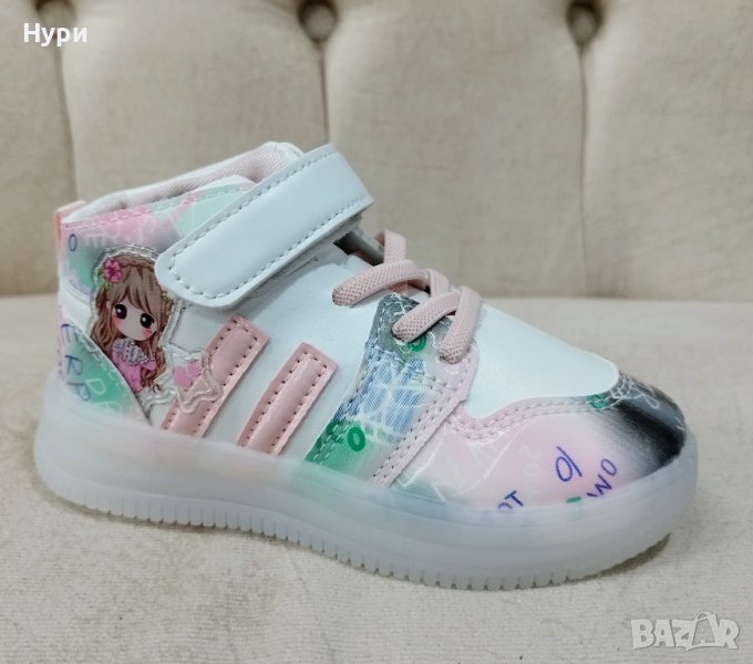 Детски бели кецове 26-30, снимка 1