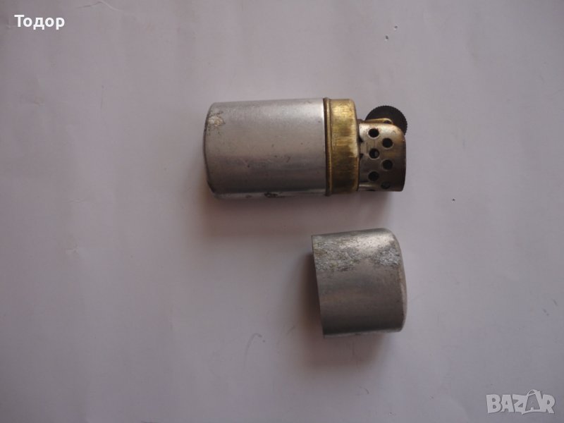 Немска армейска алуминиева запалка , снимка 1