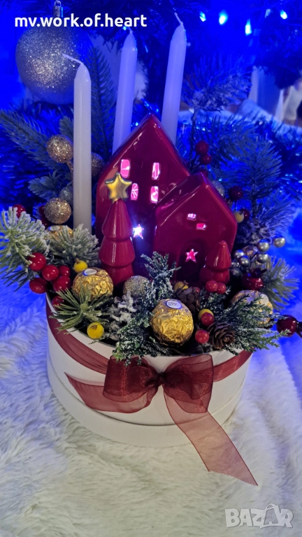 Подаръчна Коледна кутия , снимка 1