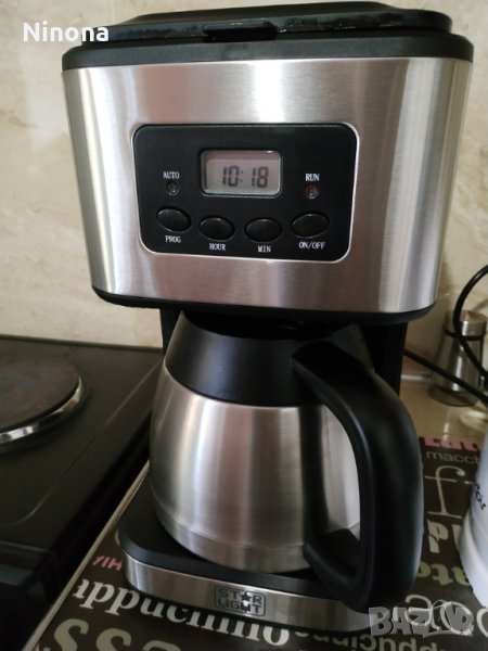 Дигитална Кафемашина с LCD дисплей, снимка 1