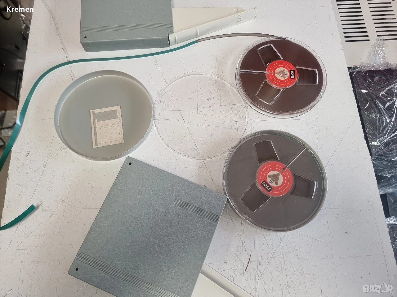 Mагнетофонни ролки.BASF., снимка 1