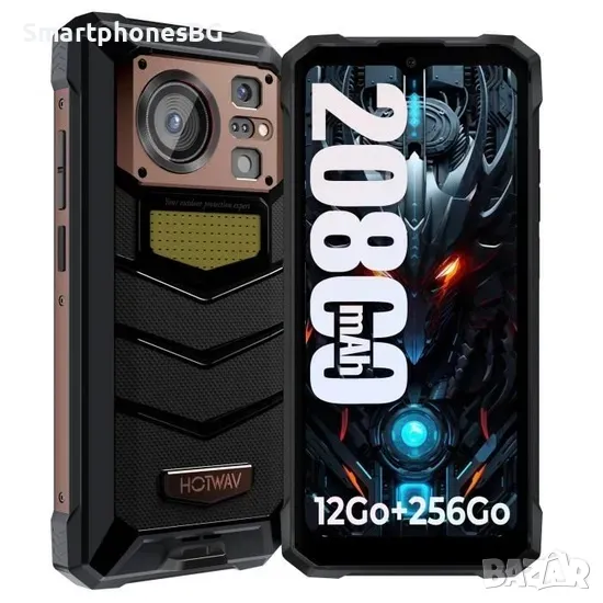HOTWAV W11 12GB RAM 256GB ROM, 20800 mah батерия,64MP+24MP(нощ) камери, снимка 1