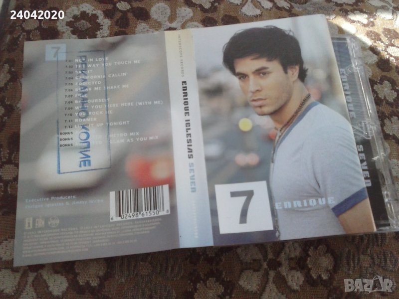 Enrique – Seven лицензна касета, снимка 1