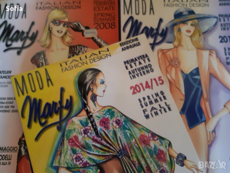 Списания Moda Marfy Italian Fashion Design /модели облекло 2011/2012 и 2008/2009г и 2014/2015, снимка 1