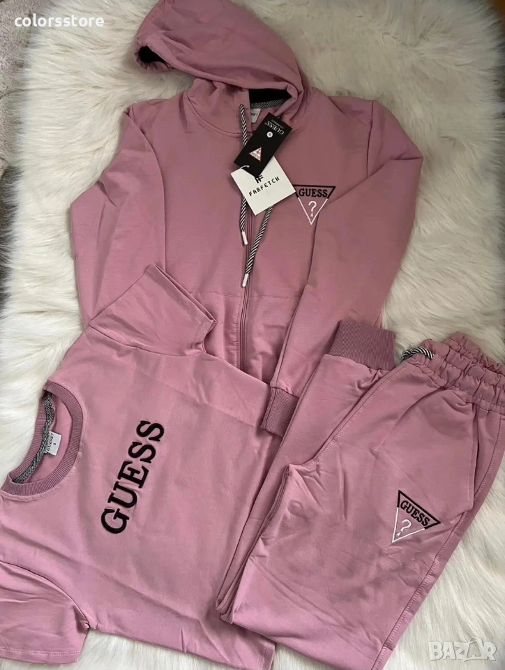 Дамски спортен екип Guess-три части/VL180m, снимка 1