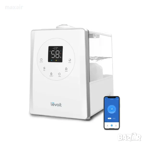 Ултразвуков смарт овлажнител за въздух Levoit LV600S*Безплатна доставка*Гаранция 2 години, снимка 1