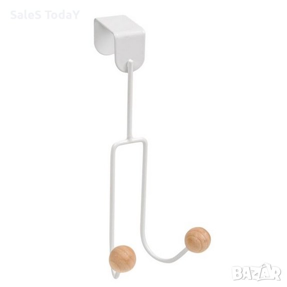 Закачалка за баня, за врата, 2 куки, снимка 1