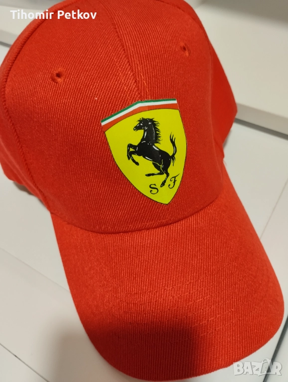 червена шапка Ферари Scuderia Ferrari, снимка 1