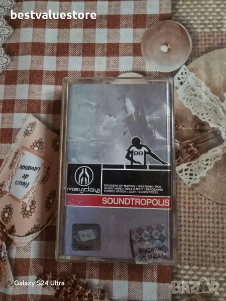 Soundtropolis Best Of Mayday '99 Аудиокасета, снимка 1