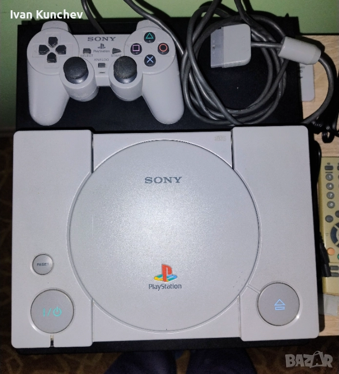 PS1 пълен комплект + игри, снимка 1