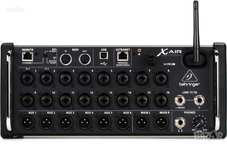 Дигитален аудио миксер Behringer X AIR XR18, снимка 1