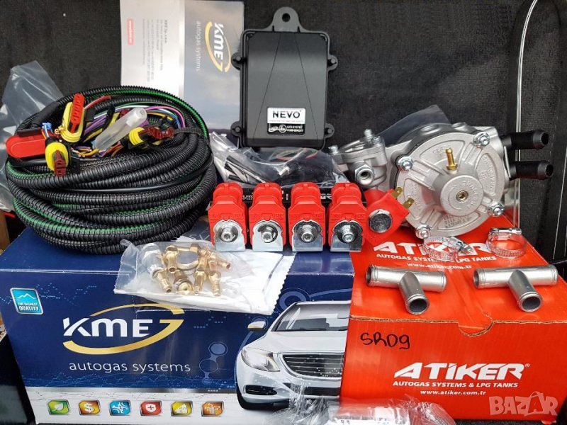 Нов! ГАЗОВ ИНЖЕКЦИОН KME NEVO Пълен Комплект 4цил. gazov injekcion 4, снимка 1
