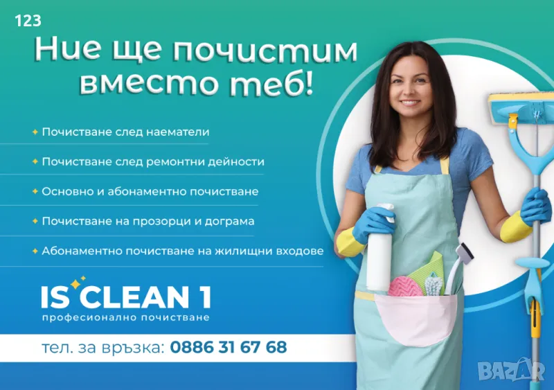 Професионално почистване, снимка 1