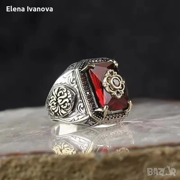 Уникален пръстен от медицинска стомана, снимка 1