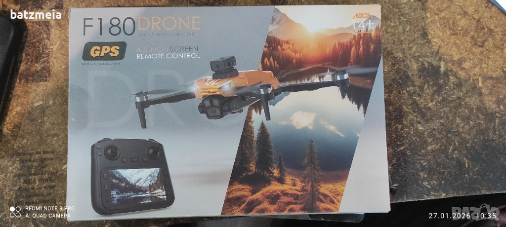 Дрон със GPS F180, снимка 1