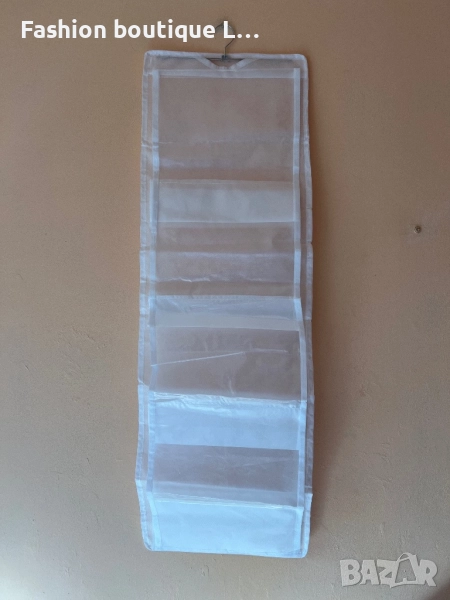 Органайзер за дома с 5 нива от двете страни в бял цвят с закачалка подходяща за обувки,дрехи и други, снимка 1