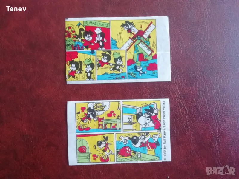 Картинки от дъвки Fix&Foxi - 2 бр., снимка 1