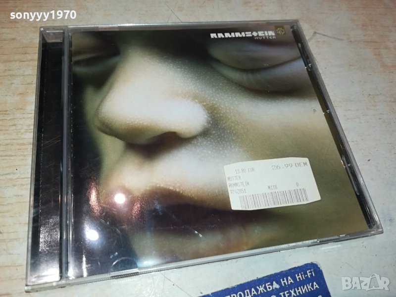 *RAMMSTEIN-MUTТER CD ВНОС GERMANY 1302240903, снимка 1
