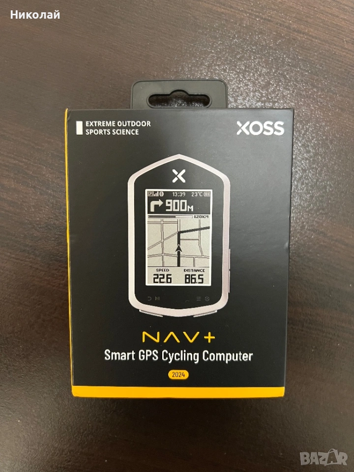 Продавам велокомпютър Xoss Nav+, снимка 1