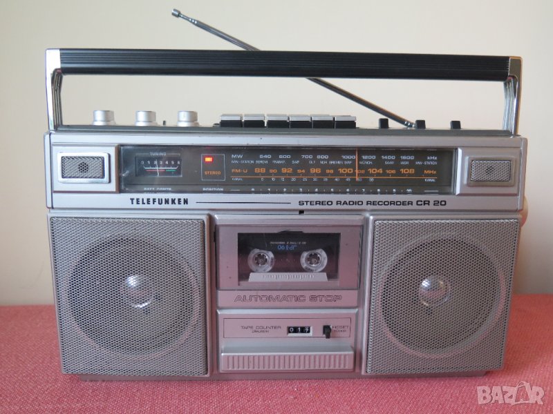 Vintage Telefunken Stereo  CR20-радиокасетофон, снимка 1