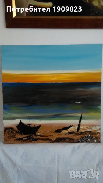 Масло върху платно , снимка 1