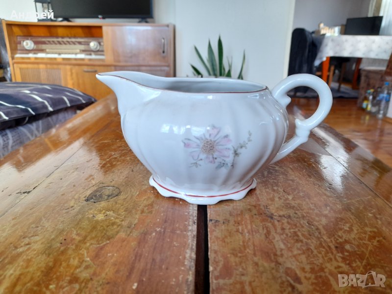 Стара порцеланова кана,каничка #39, снимка 1