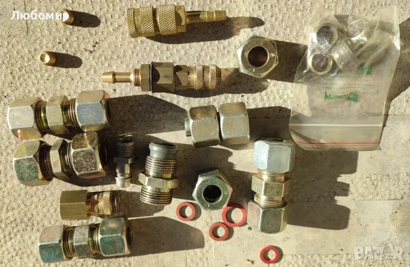 Продавам нови конектори и дюзи за пневматика, снимка 1