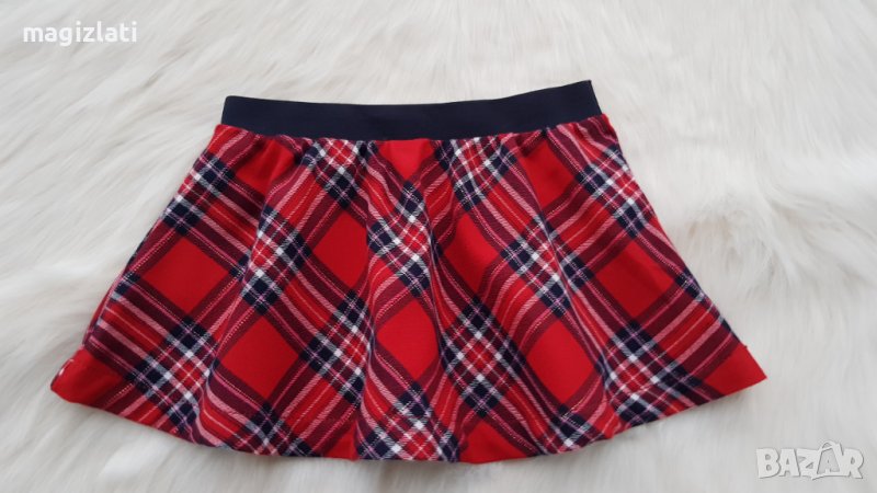 Карирана пола H&M 2-3 години, снимка 1